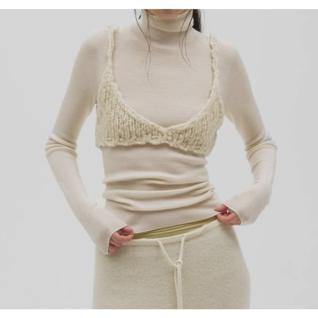 【TODAYFUL】Merinowool 100% Seamless Knit　※納期10月上旬～11月上旬