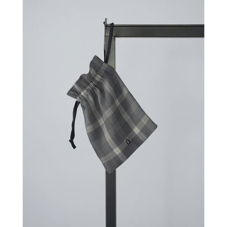 【anuke】Check Scarf　※納期4月下旬～5月下旬