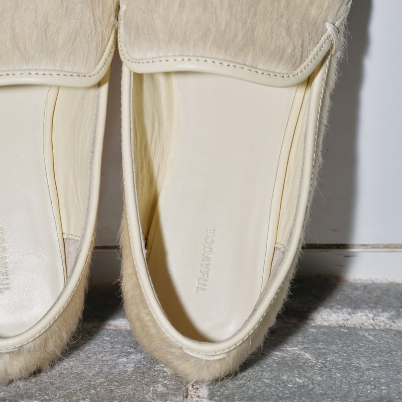 TODAYFUL】Squaretoe Fur Shoes | selectshop kusu