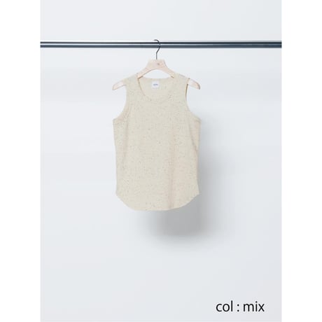 【YENN】RIB TANKTOP