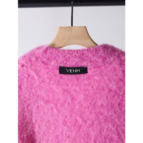 【YENN】ALPACA MIX CARDIGAN