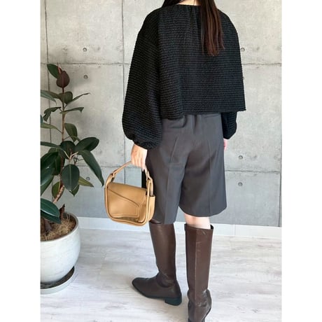 【ROSIEE】2タックハーフパンツ