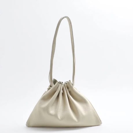 【blancle】S.LEATHER GATHER BAG bc1232