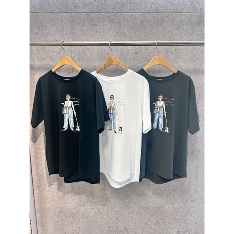 【ROSIEE】女の子柄プリントTシャツ
