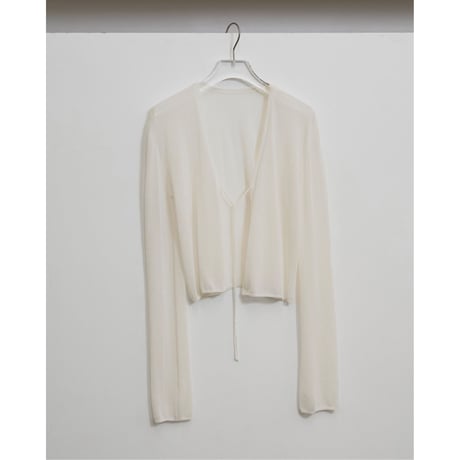 【TODAYFUL】Compact Sheer Knitcardigan　※納期4月中旬〜5月中旬
