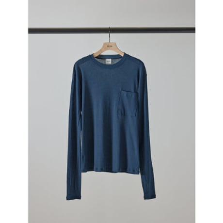 【YENN】SHEER RIB PK TOPS   ＊