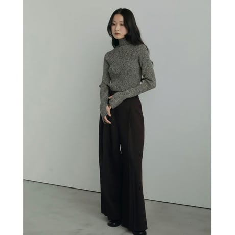 【anuke】Slit Turtle Knit※11月上～12月上
