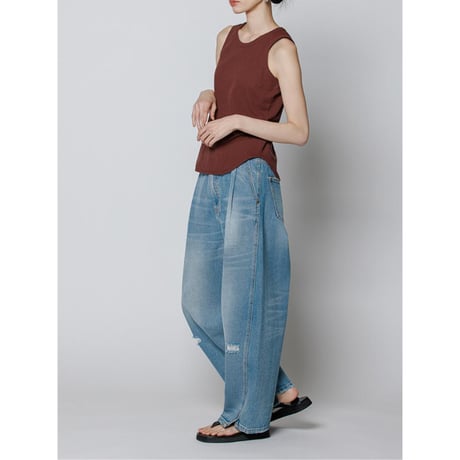【YENN】RIB TANKTOP