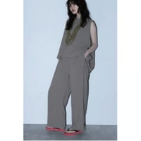 【MARGAUX VINTAGE】バルーンヘムノースリーブBL