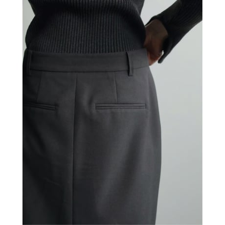 【anuke】Heather Stretch Middleskirt※9月中～10月中