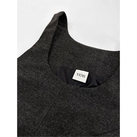 【YENN】WOOL BUSTIER PO