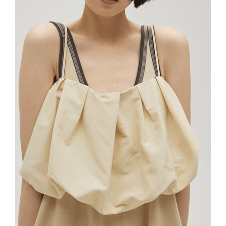 【TODAYFUL】Tuck Balloon Camisole　※納期5月中旬〜6月中旬