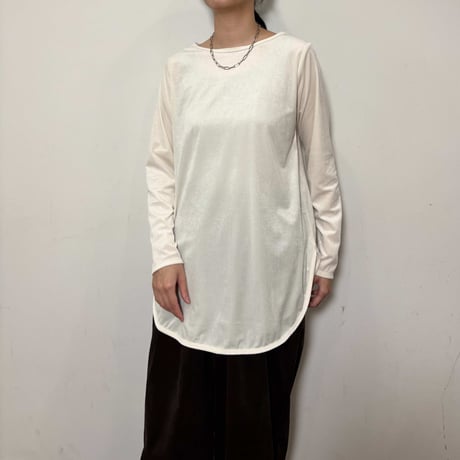 【siro de labonte】round long pullover