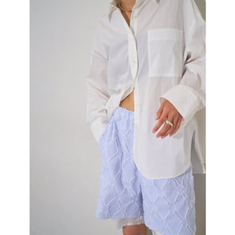 【YENN】POPLIN BIG SHIRT