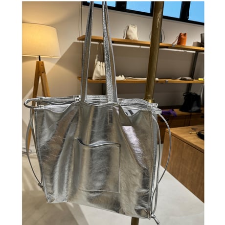 【blancle】M.LEATHER SQUEEZE BIG TOTE bc-1251