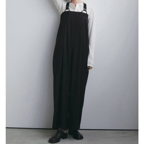 【anuke】Stripe Baretop Combinaison　※納期11月上旬～12月上旬