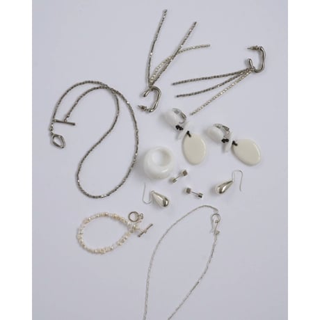 【anuke】Acrylic Stone Earring　※納期5月中旬～6月中旬