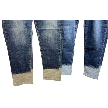 【INDIMARK】ボーイフレンドデニム　ベーシックブルー　WJ072