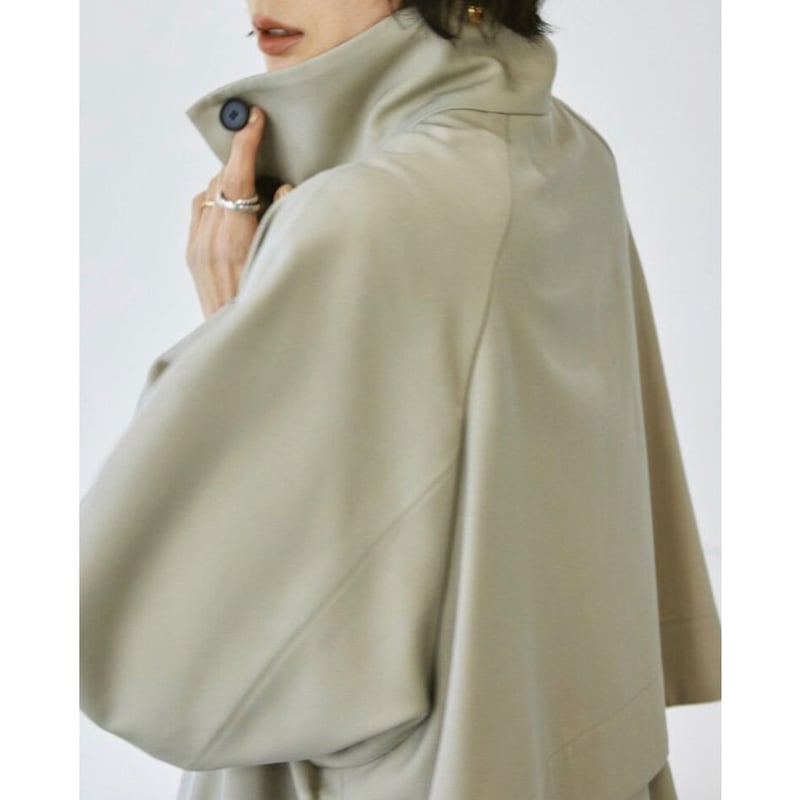 Standcollar Trench Coat | selectshop kusukusu Standcollar Trench Coat | selectshop kusukusu