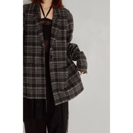 【Hella】Design Sleeve Tailored Jacket　※納期8月中旬～9月中旬
