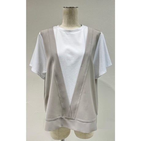 【CYAN TOKYO】レイヤーライクコンビTOPS