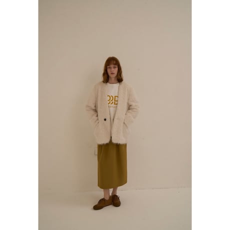 【Boutique Ordinary】Tuck & Gather Mid-Calf Skirt