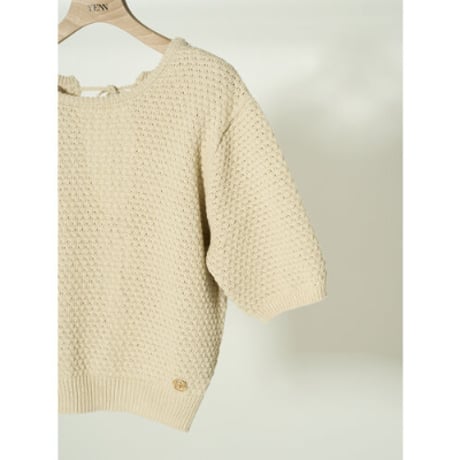 【YENN】2WAY RIBBON KNIT