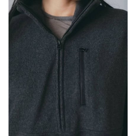 【anuke】Fleece Halfzip Combinaison　※納期11月上旬～12月上旬