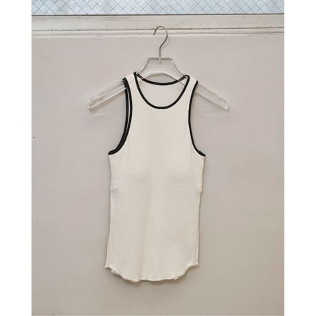 【TODAYFUL】Cupin Piping Tanktop　※納期5月中旬〜6月中旬