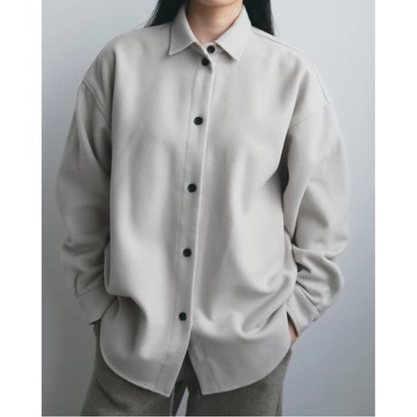 【anuke】Wool Over Shirts