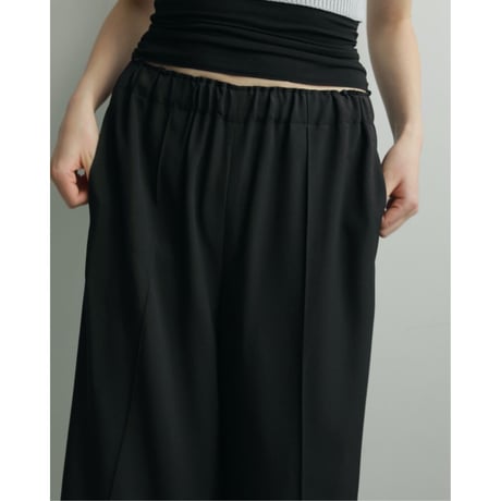 【anuke】Pintuck Wide Pants