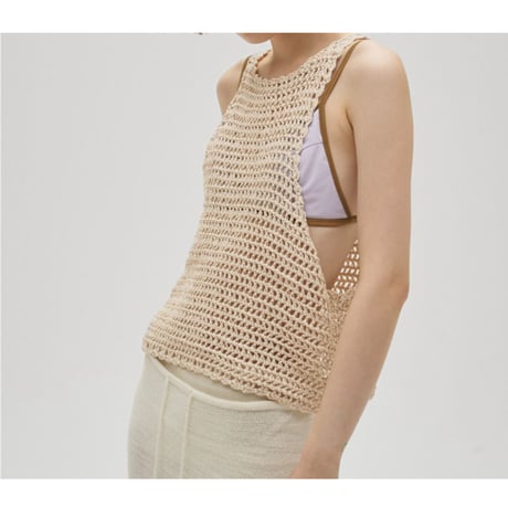 【TODAYFUL】Scallop Knit Tanktop　※納期5月上旬〜6月上旬
