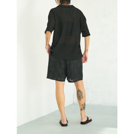 【YENN】 LACE BERMUDA PT