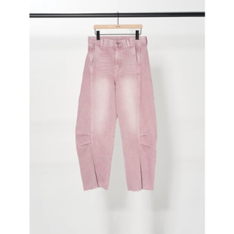 再販✨【YENN】KNEE TUCK DENIM PT