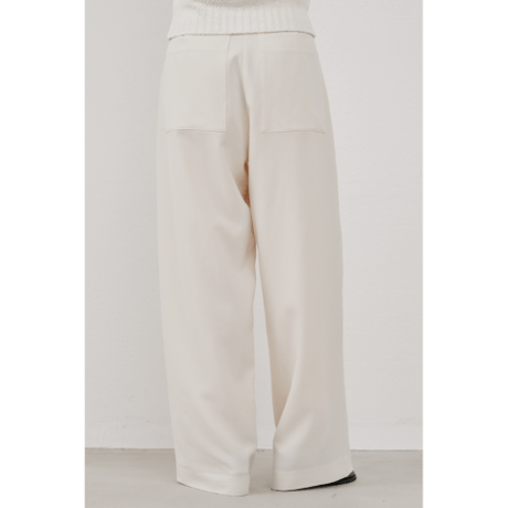 【Hella】pintuck wide pants　※納期3月中旬〜4月中旬