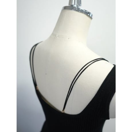 【CHIGNON】Wﾗｲﾝｺｰﾄﾞﾌﾞﾗｽﾄﾗｯﾌﾟ