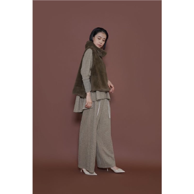 ★タグ付き新品★コラボ ベスト CYAN TOKYO×champdelarose ☆タグ付き新品☆コラボ ベスト CYAN TOKYO×champdelarose