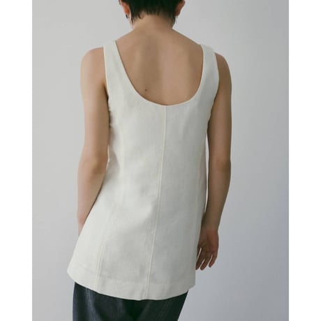 【anuke】Jacquard Square Tunic　※納期5月中旬～6月中旬