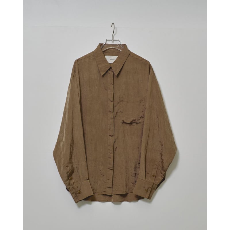 TODAYFUL】Crape Satin Shirts ※納期3/中～4/中 | selec