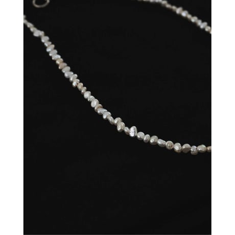 【anuke】Mini Pearl Necklace