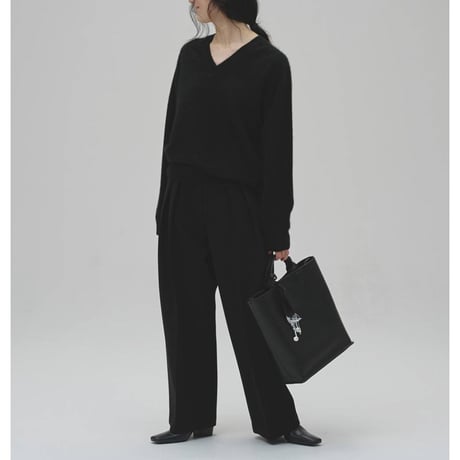 【TODAYFUL】Bonding Wide Trousers　※納期9月上旬～10月上旬