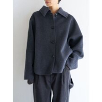 【YENN】W FACE COLLARED JK