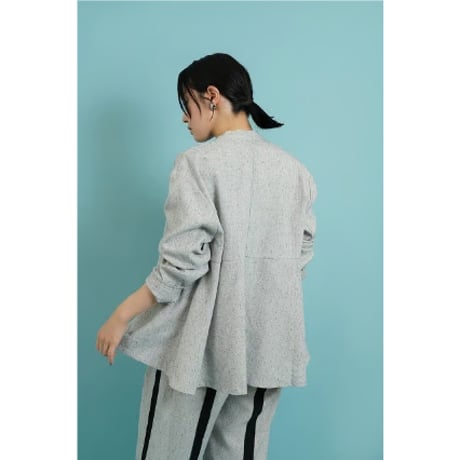 【CYAN TOKYO】バックフレアフリンジネップJK