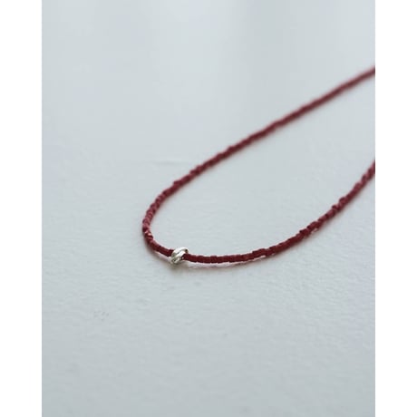 【anuke】Color Beads Necklace　※納期5月中旬～6月中旬