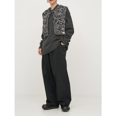 【YENN】WASHED BIG PK PT