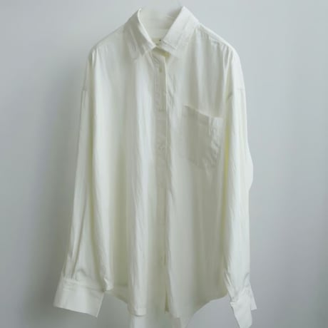 【anuke】 Chambray Over Shirts　※納期2月中旬〜3月中旬