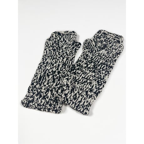 【YENN】HAND KNIT FINGERLESS GLOVES