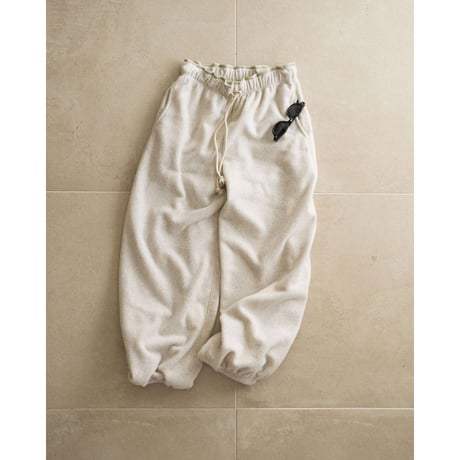 【anuke】Fleece Rough Pants　※納期9月中旬〜10月中旬
