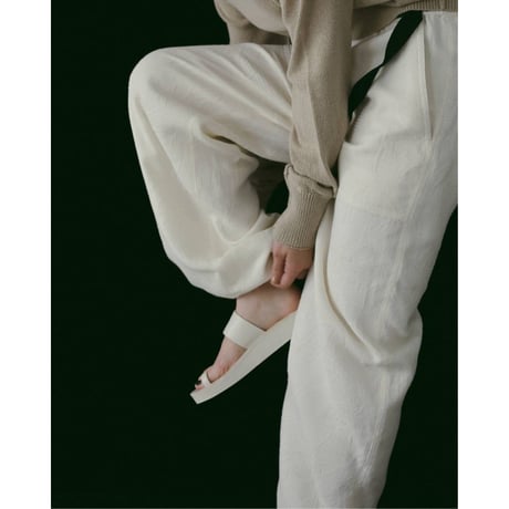 【anuke】Ecoleather Belt Sandals　※納期4月下旬～5月下旬