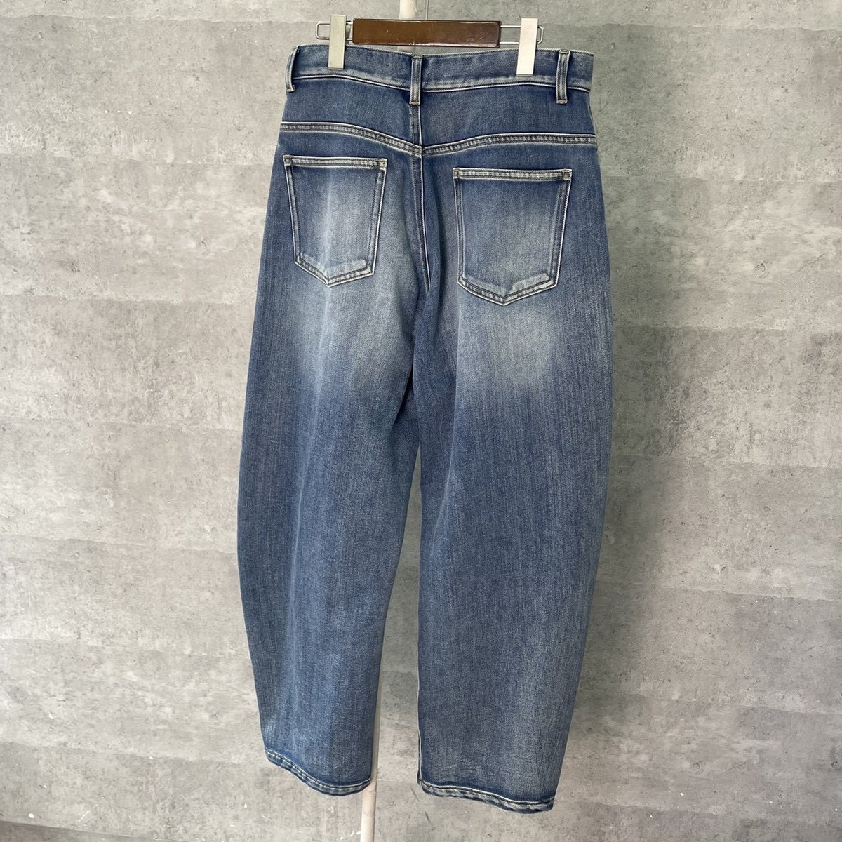 タグ付未使用【Anna Kerry】裏起毛　モロッコ　デニムパンツ Anna Kerry】裏起毛モロッコデニムパンツ | selectshop kusukusu